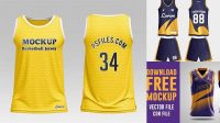 9100+ Basketball Jersey Mockup Free Download Digital Download