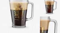 9102+ Stout Beer Pitcher PSD Mockup Elegant and Stylish Mockup