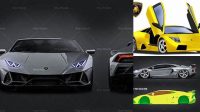 9103+ Lamborghini Mockup Free Easy Editable