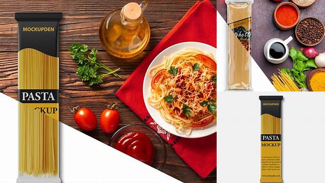 9107+ Spaghetti Mockup Free Free PSD