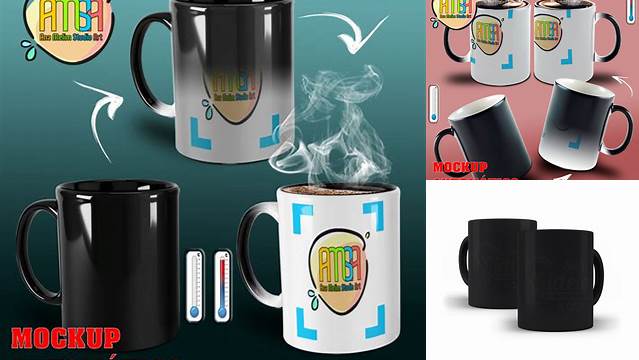 9118+ Mockup Caneca Magica Include TIFF