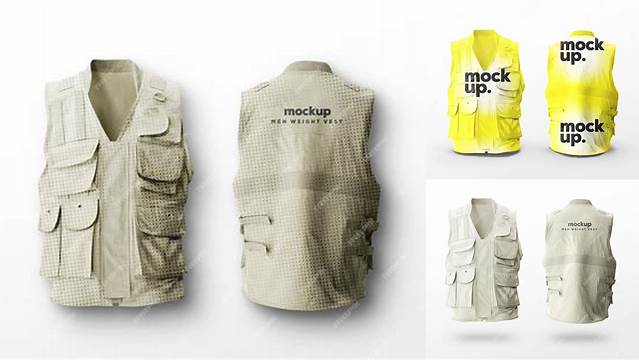 9123+ Mockup Vest High-Quality PSD