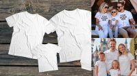 9131+ Family Shirt Mockup Download Free