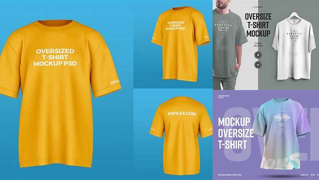 9131+ Oversized T Shirt Mockup Psd Digital Download