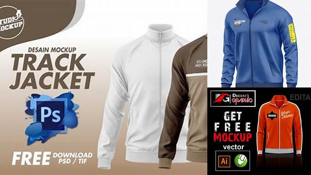 9133+ Track Jacket Mockup For Free Download