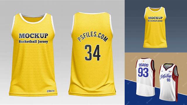 9136+ Basketball Jersey Mockup Psd Professional PSD Mockup