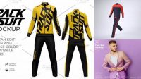 9140+ Men's Sport Suit PSD Mockup Front View Creative Design PSD Free Download