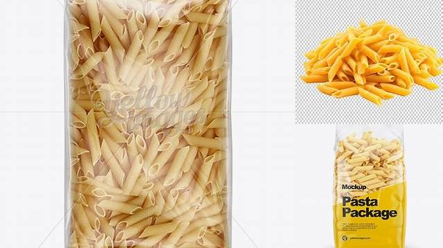 9143+ Penne Rigate Package PSD Mockup Editable Graphic Free PSD