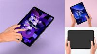 915+ Holding Ipad Mockup Creative Digital PSD Download