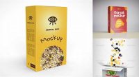 9151+ Cereal Box Mockup Psd Free Download Free