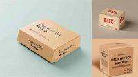 916+ Delivery Box Mockup Download Premium Free PSD