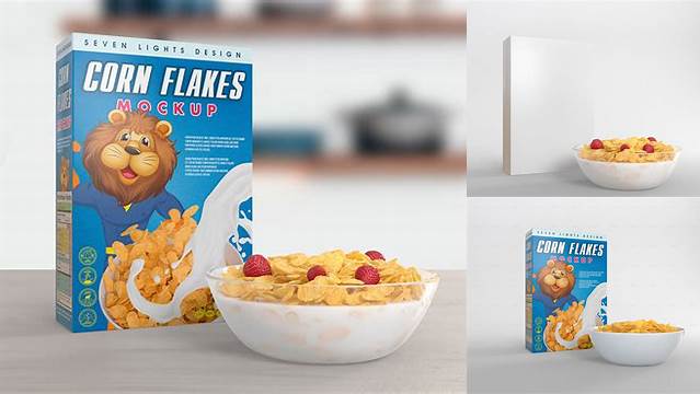 9165+ Cereal Mockup Include TIFF