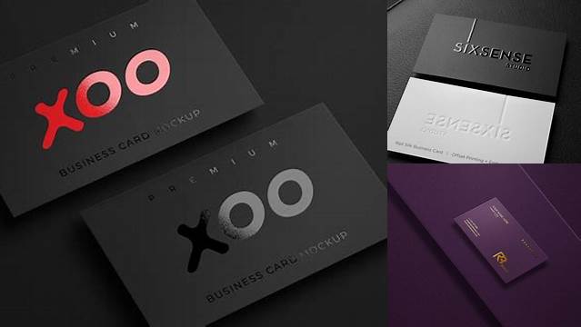 9166+ Spot Uv Business Card Mockup PSD Free Download