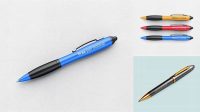 9178+ Click Pen PSD Mockup Front View Custom Graphic Mockup File