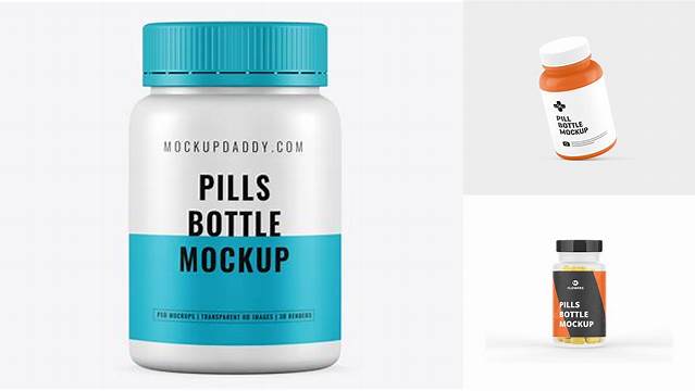 9179+ Pills Bottle PSD Mockup Mockup PSD Free Download