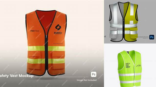 9185+ Safety Vest Mockup Photoshop Freebie