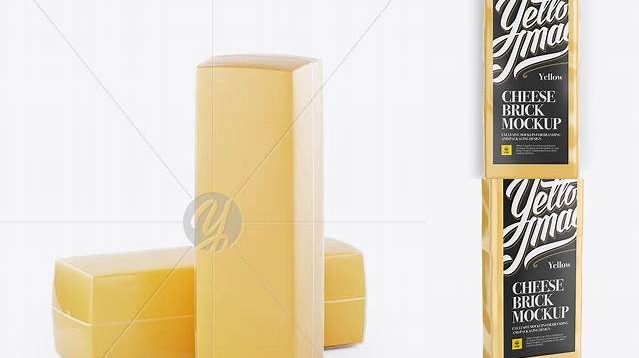 9189+ Two Cheese Bricks PSD Mockup Elegant and Stylish Free PSD