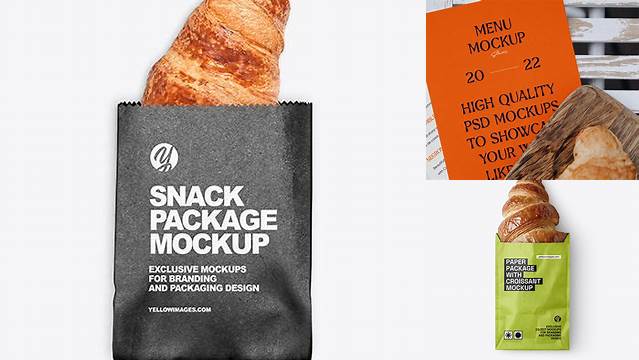 919+ Croissant Mockup For Free Download