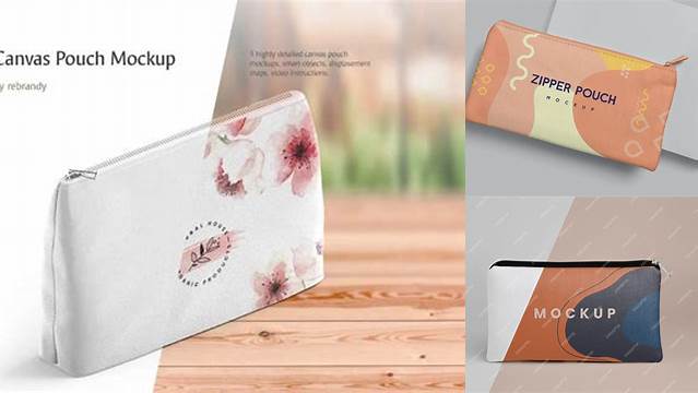 9192+ Canvas Pouch Mockup Free Download Free PSD