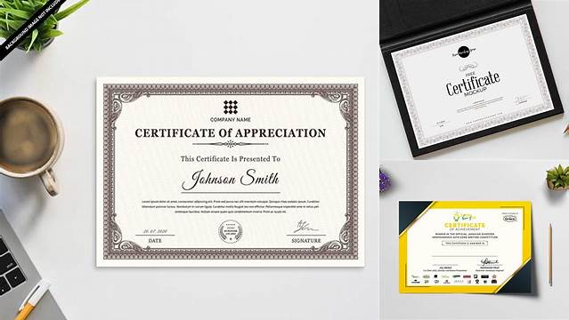 920+ Certificate Mockup Psd Free Download For Free Download