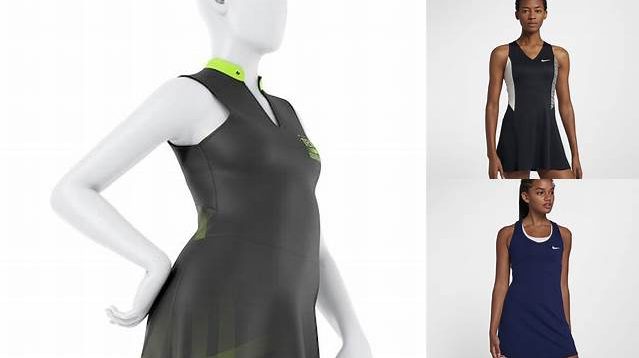 920+ Women’s Tennis Dress PSD Mockup Front View Versatile Photoshop File