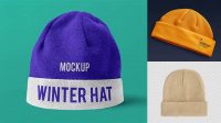 9201+ Beanie Hat PSD Mockup Free PSD for Designers