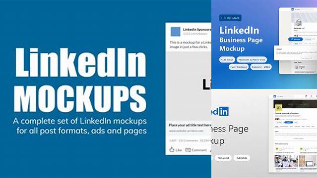 9203+ Linkedin Mockup Generator Best for Showcase