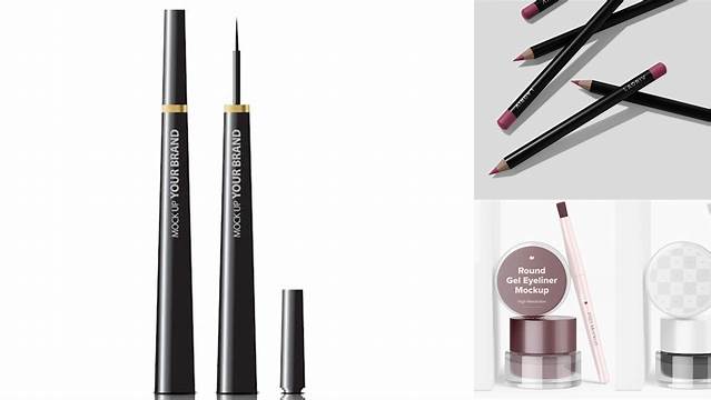 9207+ Eyeliner Mockup Free Stylish Free PSD