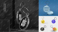 9210+ Keychain Mockup Psd Editable PSD File