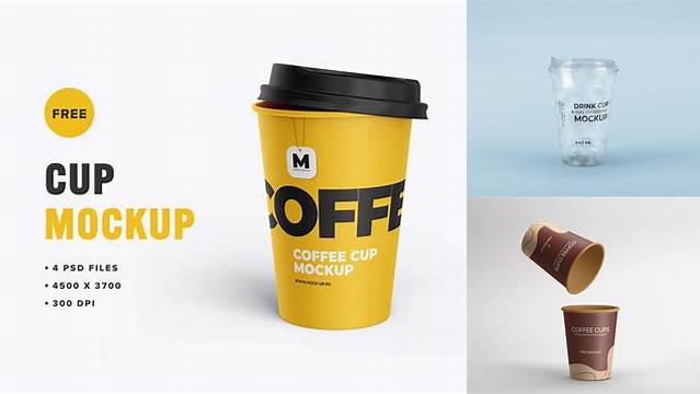 9212+ Cup Mockup Creative Design PSD Free Download