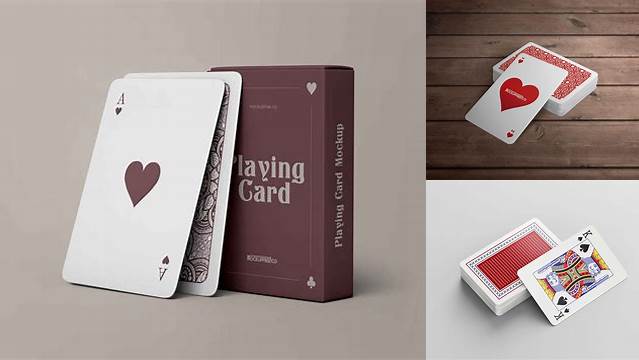 9217+ Free Playing Card Mockup PSD Download