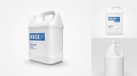 9221+ Gallon Mockup Free Include TIFF