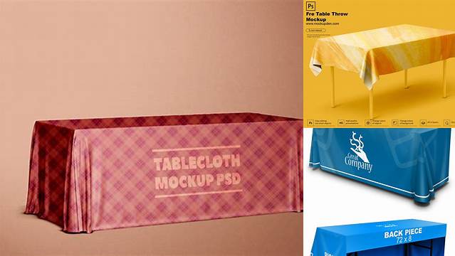 9222+ Table Cover Mockup Free For Free Download