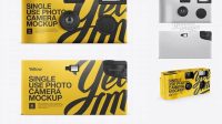 9226+ Disposable Camera PSD Mockup Back View Download Now Free PSD Template