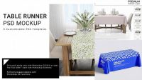 9226+ Free Tablecloth Mockup Include TIFF