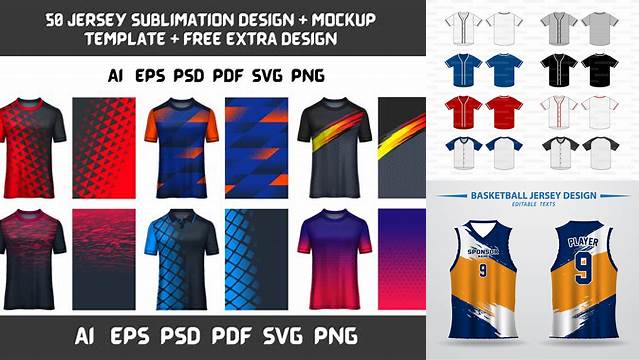 9228+ Template Jersey Coreldraw High-Quality Creative PSD