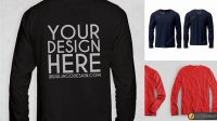 9231+ Download Mockup Kaos Lengan Panjang Psd Gratis Unique High-Resolution PSD