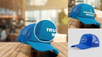 9232+ Free Trucker Hat Mockup Premium Mockup Freebie