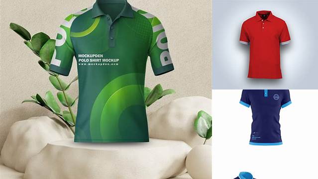 9241+ Free Mockup Polo Shirt Download Free