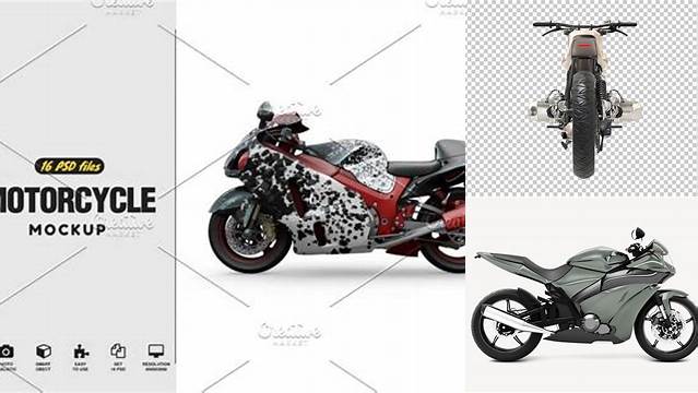 9244+ Motorcycle Mockup Psd Free Customizable PSD Templates