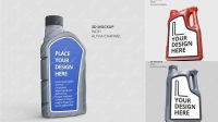 9245+ Engine Oil Bottle Mockup Easy Editable