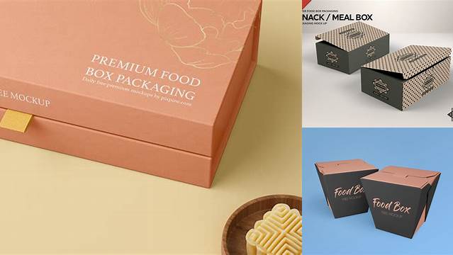 9248+ Food Box Packaging Mockup Free Download Premium Free PSD