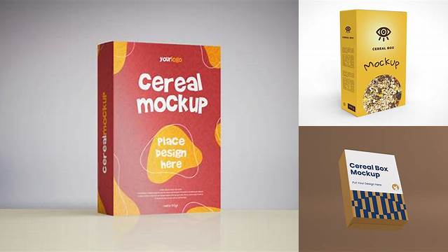 9259+ Cereal Box Mockup Free Download Download Free