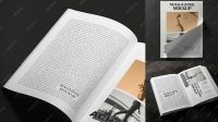 9260+ Zine Mockup Free Psd Smart PNG Image