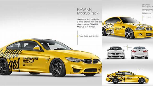 9261+ Bmw Mockup Free Customizable Design Files