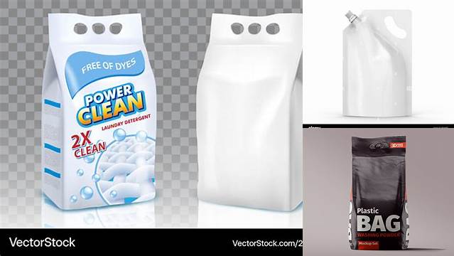 9261+ Detergent Bag Mockup Digital Download