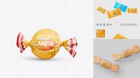 9267+ Candy PSD Mockup Half Side View Versatile Photoshop File