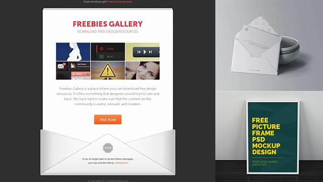 9270+ Email Psd Mockup Exclusive PSD Design Freebie