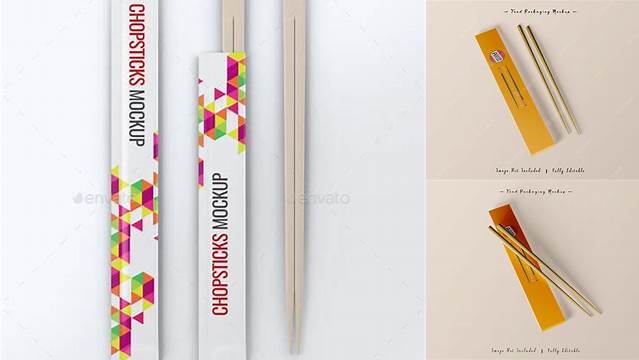 9272+ Chopsticks Mockup Free Psd For Free Download