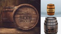 9274+ Barrel Mockup Download Free